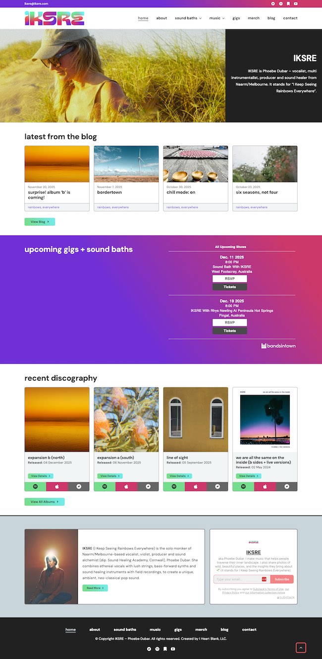 Screenshot of IKSRE’s website. Screenshot of IKSRE's website.