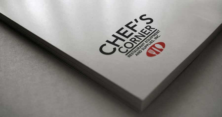 Chef’s Corner logo mockup. Chef's Corner logo mockup.