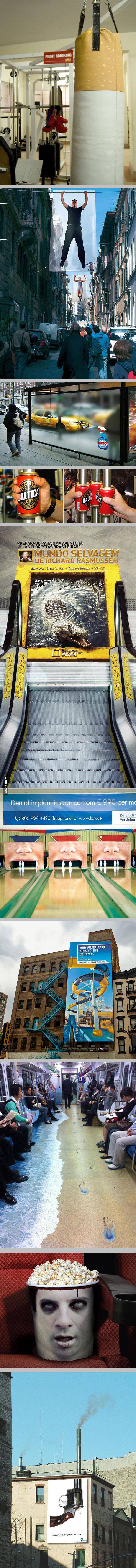 "Creatively subtle ads" infographic.