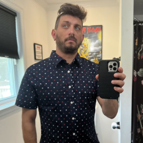 Tom DuHamel headshot. Tom DuHamel | I Heart Blank, LLC